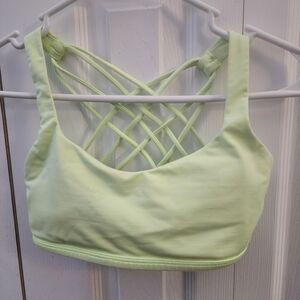 lululemon athletica Light Green Bra